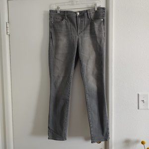 Athleta Sculptek Grey Skinny Jeans